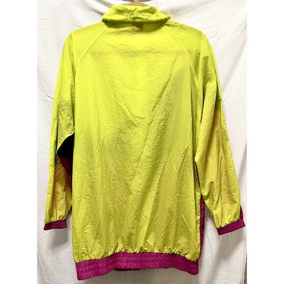 RARE New Balance Womens S Neon Retro Sport Style Optiks Windbreaker Coco Gauff - Picture 7 of 12